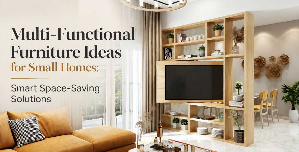 Multi-Functional Furniture Ideas for Small Homes: Smart Space-Saving Solutions